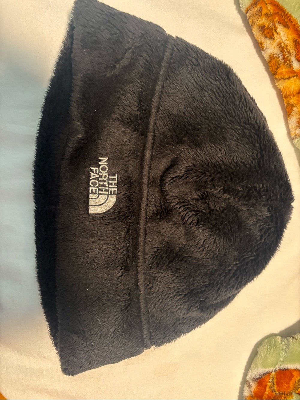 The North Face Black Plush Fleece Beanie